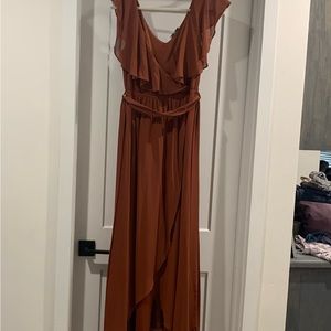 Baltic Born Katya Ruffle Maxi Dress - Medium